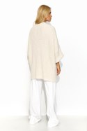 Sweter Kardigan Model S145 Light Beige - Makadamia Makadamia