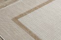 Dywan VINEA FRAME kolor kremowy 80x150 Hakano - RUG/LU/VINEA/FRAME/CREAM+BEIGE/80x150