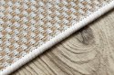 Dywan VINEA FRAME kolor kremowy 80x150 Hakano - RUG/LU/VINEA/FRAME/CREAM+BEIGE/80x150