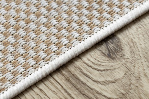 Dywan VINEA FRAME kolor kremowy 80x150 Hakano - RUG/LU/VINEA/FRAME/CREAM+BEIGE/80x150
