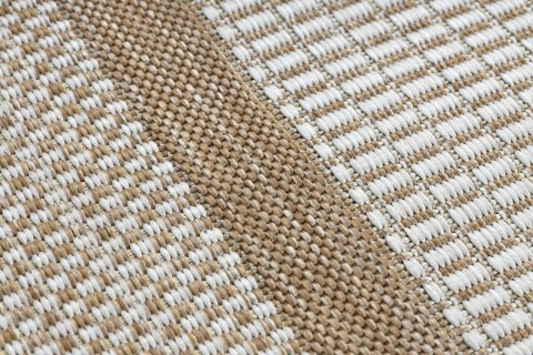 Dywan VINEA FRAME kolor kremowy 80x150 Hakano - RUG/LU/VINEA/FRAME/CREAM+BEIGE/80x150