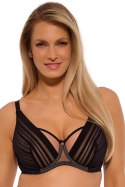 Biustonosz push up Biustonosz Usztywniany Model Johanne 1272 Black - Gaia Gaia