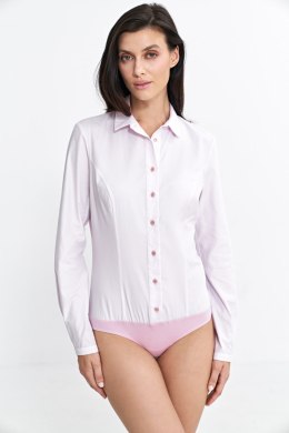 Koszula body K81 Light Pink - Nife Nife