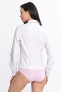 Koszula body K81 Light Pink - Nife Nife