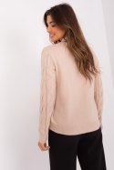 Sweter Damski Model AT-SW-2235.00P Beige - AT AT