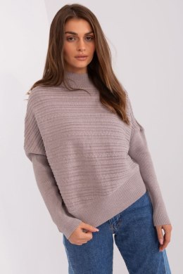 Sweter Damski Model AT-SW-2368.36X Dark Beige - AT AT