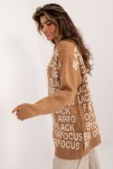 Sweter Damski Model BA-SW-0546.07 Camel - Badu Badu