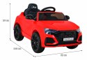 Audi RS Q8 Autko na akumulator Czerwony + Pilot + Wolny Start + EVA + LED + MP3 USB