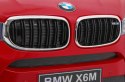 BMW X6M Elektryczne Autko dla dzieci Lakier Czerwony + Pilot + EVA + Wolny Start + Audio + LED