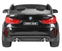 BMW X6M XXL dla 2 dzieci Czarny + Pilot + Ekoskóra + Pasy + Wolny Start + MP3 USB + LED