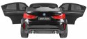 BMW X6M XXL dla 2 dzieci Lakier Czarny + Pilot + Ekoskóra + Pasy + Wolny Start + MP3 + LED