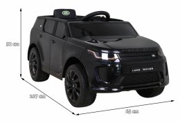 Land Rover Discovery Sport dla dzieci Czarny + Pilot + Wolny Start + Funkcja Kołyski + MP3 LED