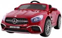 Mercedes AMG SL65 dla dzieci Lakier Czerwony + Pilot + Bagażnik + Regulacja siedzenia + MP3 LED + Wolny Start