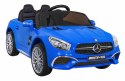 Mercedes Benz AMG SL65 S elektryczny dla dzieci Niebieski + Pilot + Audio LED + Ekoskóra + EVA + Wolny Start