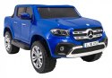 Mercedes Benz X-Class dla dzieci Lakier Niebieski + Pilot + Napęd 4x4 + MP4 + Bagażnik + EVA