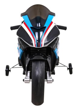 Motor BMW HP4 na akumulator dla dzieci Niebieski + Pomocnicze kółka + Wolny Start + EVA + MP3 LED