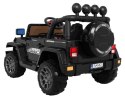 Auto Terenowe Full Time 4WD dla dzieci Czarny + Napęd 4x4 + Pilot + Audio LED + Schowek