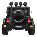 Auto Terenowe Full Time 4WD dla dzieci Czarny + Napęd 4x4 + Pilot + Audio LED + Schowek