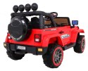 Auto Terenowe Full Time 4WD dla dzieci Czerwony + Napęd 4x4 + Pilot + Audio LED + Schowek