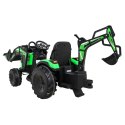 Pojazd Traktor Z Przyczepą 720-T Zielony