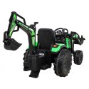 Pojazd Traktor Z Przyczepą 720-T Zielony