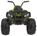 Quad ATV 2.4GHz na akumulator dla dzieci Zielony + Pilot + Koła EVA + Radio MP3 + Wolny Start