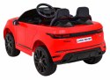 Range Rover Evoque na akumulator dla dzieci Czerwony + Pilot + Wolny Start + MP3 LED