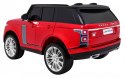 Range Rover HSE Lakierowane Autko dla 2 dzieci Czerwony + Pilot + Panel audio + LED