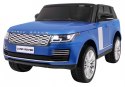 Range Rover HSE Lakierowane Autko dla 2 dzieci Niebieski + Pilot + Panel audio + LED