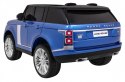 Range Rover HSE Lakierowane Autko dla 2 dzieci Niebieski + Pilot + Panel audio + LED