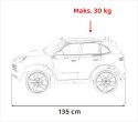 Porsche Cayenne S na akumulator dla dzieci Lakier Biały + Pilot + Wolny START + EVA + Audio LED