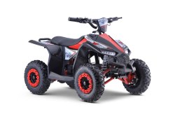 Quad HIPERFECT na akumulator Czerwony 35km/h + Silnik bezszczotkowy 1000W + Koła pompowane + Regulacja siedzenia