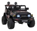 Toyota FJ Cruiser dla dzieci Czarny Liście + Pilot + Napęd 4x4 + Audio LED + EVA + Wolny Start