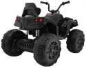 Quad ATV na akumulator dla dzieci Czarny + Koła EVA + Radio MP3 + LED + Wolny Start