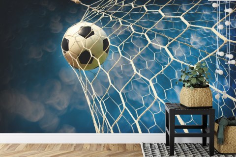 Fototapeta 3D Sport, Piłka Nożna Flizelina Zmywalna 368x280 FT-1772-VEML10