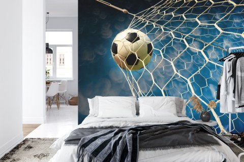 Fototapeta 3D Sport, Piłka Nożna Flizelina Zmywalna 460x300 FT-1772-VEML12