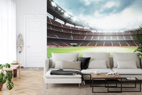 Fototapeta 3D Stadion Piłkarski Vinyl Strukturalny 180x120 FT-1805-VS180-120