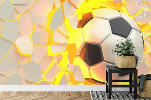 Fototapeta Piłka Nożna Sport Vinyl Gładki 270x180 FT-1881-VG270-180