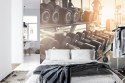 Fototapeta Hantle Na Siłowni 3D Vinyl Strukturalny 180x120 FT-3956-VS180-120