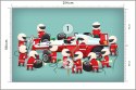 Fototapeta Pit Stop Bolidu F1 Tapeta Samoprzylepna 254x184 FT-3785-SK4