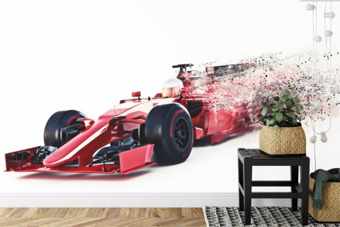 Fototapeta Abstrakcyjny Bolid F1 Flizelina 270x180 FT-3787-VE270-180