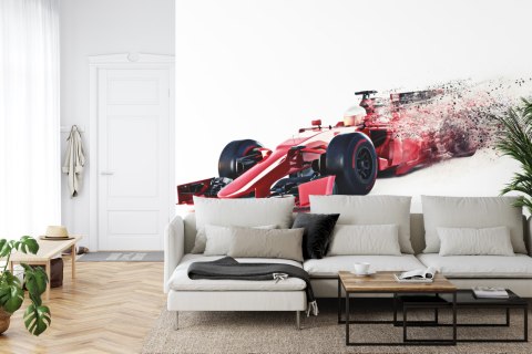 Fototapeta Abstrakcyjny Bolid F1 Vinyl Strukturalny 450x300 FT-3787-VS450-300