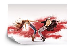 Fototapeta Hip-Hopowa Para Taneczna Flizelina 520x318 FT-3818-VEXXXXXL