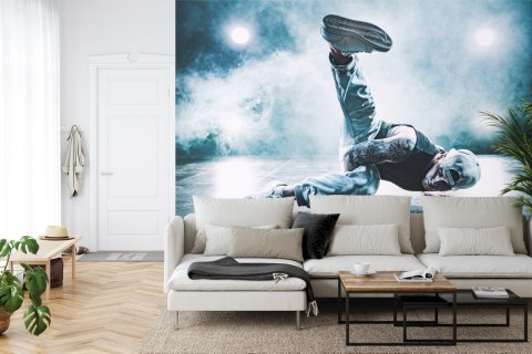 Fototapeta Tancerz Breakdance Podczas Występu Tapeta Samoprzylepna 416x290 FT-3822-SKXXXXL