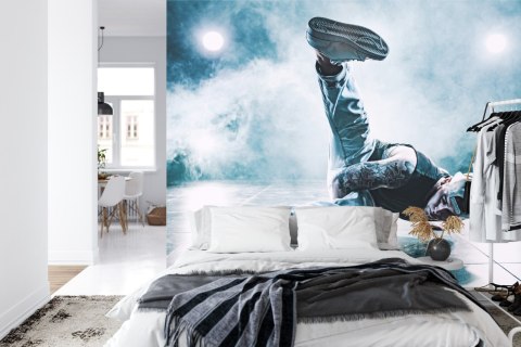 Fototapeta Tancerz Breakdance Podczas Występu Vinyl Strukturalny 460x300 FT-3822-VS12