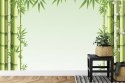 Fototapeta Malowany Bambusowy Las Vinyl Strukturalny 405x270 FT-2480-VS405-270