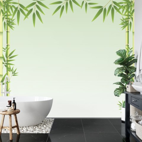 Fototapeta Malowany Bambusowy Las Vinyl Strukturalny 450x300 FT-2480-VS450-300