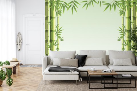 Fototapeta Malowany Bambusowy Las Vinyl Strukturalny 520x318 FT-2480-VSXXXXXL