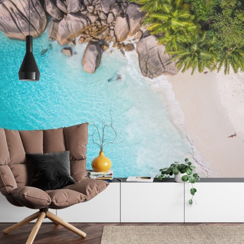 Fototapeta Plaża Ocean Palmy Vinyl Strukturalny 254x184 FT-384-VS4
