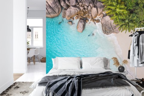 Fototapeta Plaża Ocean Palmy Vinyl Strukturalny 400x280 FT-384-VS400-280